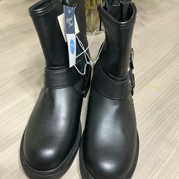 H&M Black Combat & Moto Boots - Picture 5 of 6